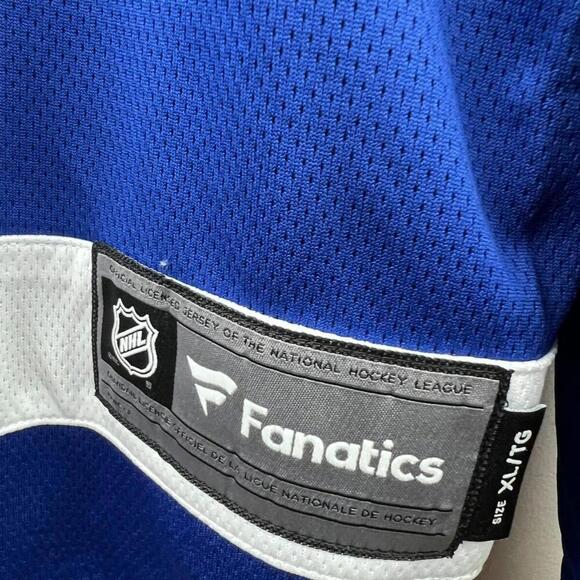 Toronto Maple Leafs Matthew Knies #23 Fanatics Breakaway Jersey Size XL Blue NHL - Picture 6 of 8